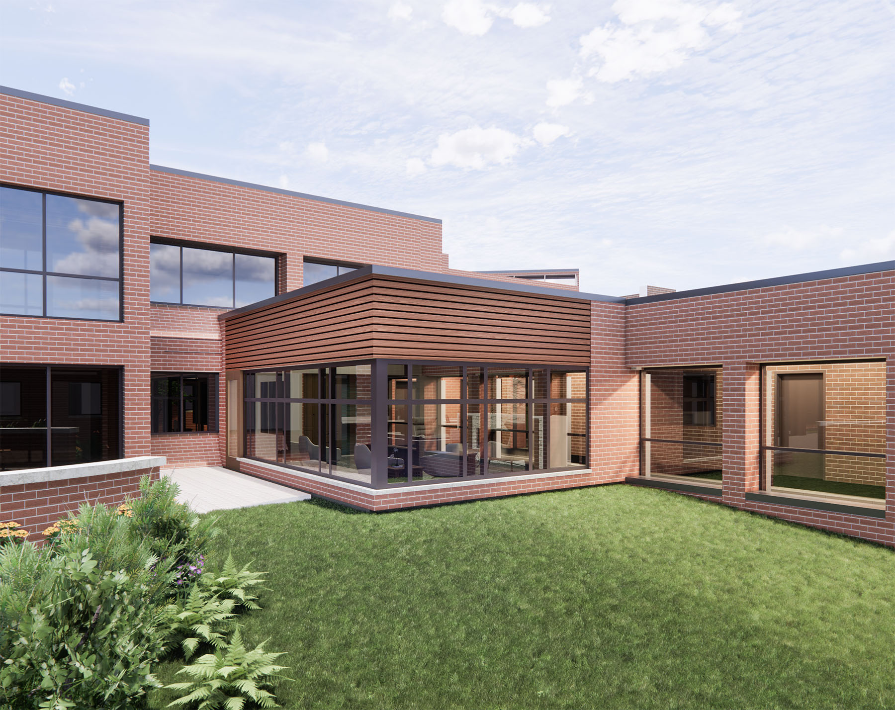 Our Lady of Peace Hospice Care | Architecture Design, St. Paul, MN